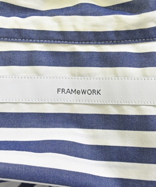 FRAMeWORK（フレームワーク）カジュアルシャツ 白 サイズ:F レディース/2200692071021