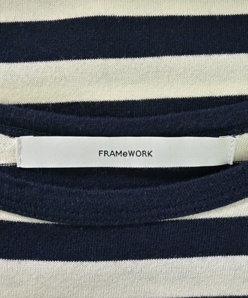FRAMeWORK（フレームワーク）Tシャツ・カットソー 白 サイズ:F レディース/2200695103033