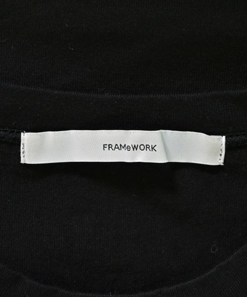 FRAMeWORK（フレームワーク）Tシャツ・カットソー 黒 サイズ:-(M位) レディース/2200695213053