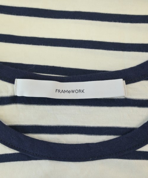 FRAMeWORK（フレームワーク）Tシャツ・カットソー 白 サイズ:40(M位) レディース/2200692968598