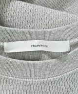 FRAMeWORK（フレームワーク）Tシャツ・カットソー グレー サイズ:F レディース/2200690113037