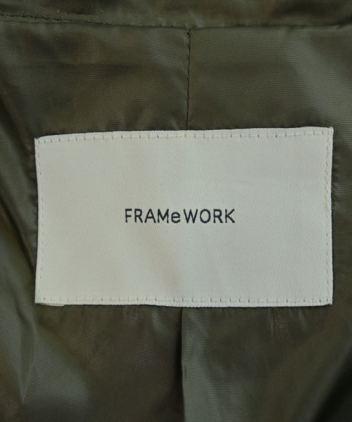 FRAMeWORK（フレームワーク）マウンテンパーカー カーキ サイズ:36(S位) レディース/2200690841022