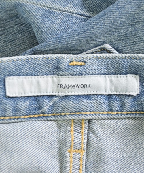 FRAMeWORK（フレームワーク）デニムパンツ 青 サイズ:38(M位) レディース/2200681028173