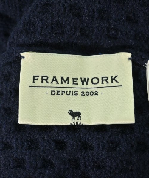FRAMeWORK（フレームワーク）カーディガン 紺 サイズ:F レディース/2200691094083
