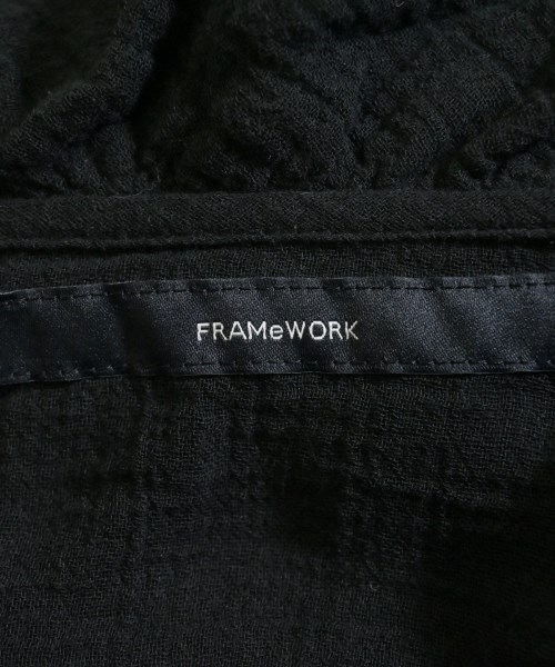FRAMeWORK（フレームワーク）ブラウス 黒 サイズ:F レディース/2200690270099
