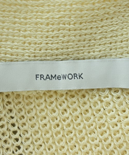 FRAMeWORK（フレームワーク）カーディガン 白 サイズ:-(M位) レディース/2200692317037