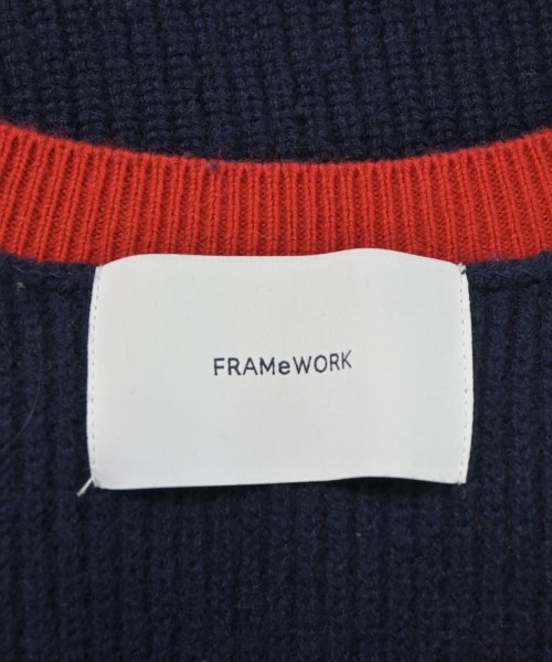 FRAMeWORK（フレームワーク）ニット・セーター 紺 サイズ:F レディース/2200697021021