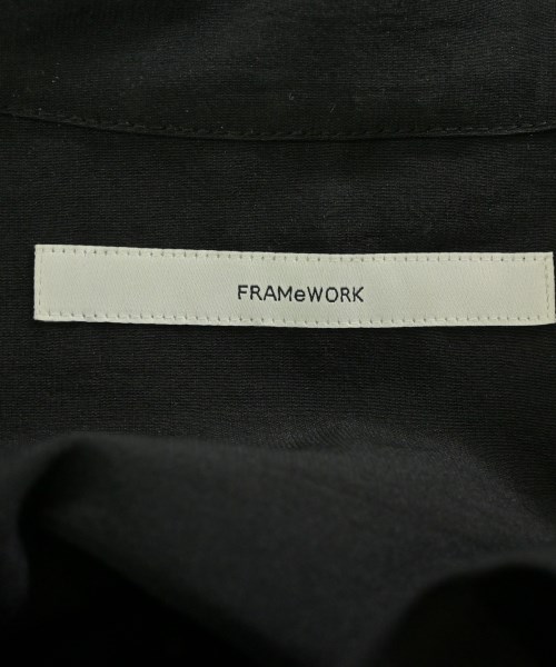 FRAMeWORK（フレームワーク）ブラウス 黒 サイズ:F レディース/2200684031033