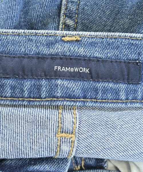 FRAMeWORK（フレームワーク）デニムパンツ 青 サイズ:38(M位) レディース/2200693027133