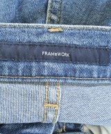 FRAMeWORK（フレームワーク）デニムパンツ 青 サイズ:38(M位) レディース/2200693027133