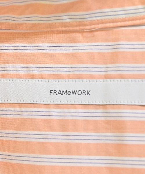 FRAMeWORK（フレームワーク）カジュアルシャツ オレンジ サイズ:F レディース/2200694685073