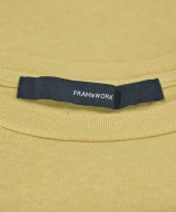 FRAMeWORK（フレームワーク）Tシャツ・カットソー 黄 サイズ:F レディース/2200694801220