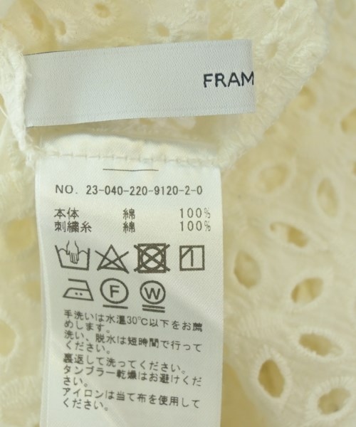 FRAMeWORK（フレームワーク）ワンピース 白 サイズ:38(M位) レディース/2200693529026