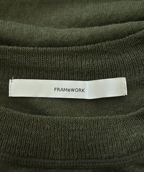 FRAMeWORK（フレームワーク）ニット・セーター カーキ サイズ:F レディース/2200694147021