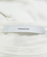 FRAMeWORK（フレームワーク）Tシャツ・カットソー 白 サイズ:F レディース/2200699725064