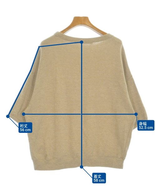FRAMeWORK（フレームワーク）Tシャツ・カットソー ベージュ サイズ:F レディース/2200697117236
