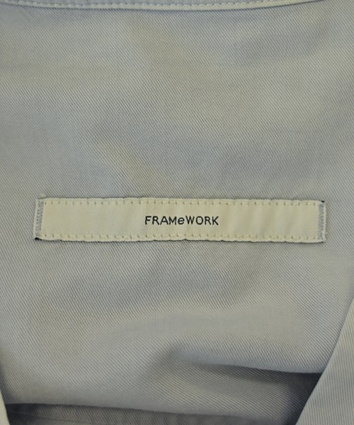 FRAMeWORK（フレームワーク）カジュアルシャツ 青 サイズ:F レディース/2200695048075