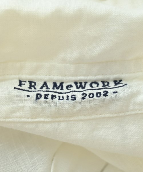FRAMeWORK（フレームワーク）ブラウス 白 サイズ:F レディース/2200695080051