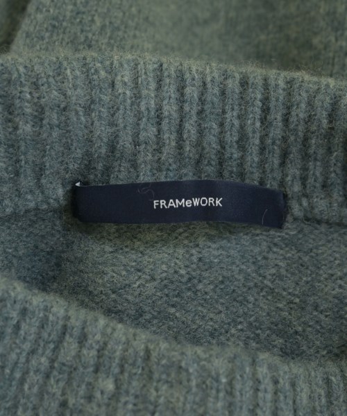 FRAMeWORK（フレームワーク）ニット・セーター 緑 サイズ:F レディース/2200699810036