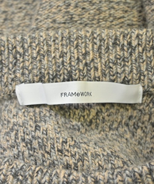 FRAMeWORK（フレームワーク）ニット・セーター ベージュ サイズ:F レディース/2200699810043