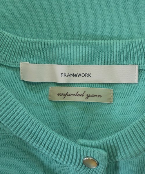 FRAMeWORK（フレームワーク）カーディガン 緑 サイズ:-(XL位) レディース/2200648598039