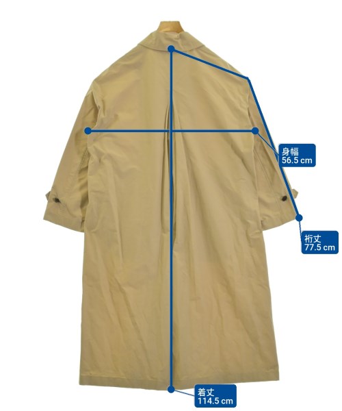 FRAMeWORK（フレームワーク）ステンカラーコート ベージュ サイズ:38(M位) レディース/2200654665022