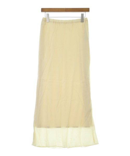 FRAMeWORK(フレームワーク)ロング・マキシ丈スカート 黄 サイズ:40(M位)/2200649292172