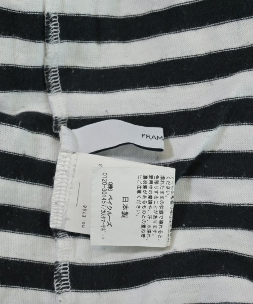 FRAMeWORK（フレームワーク）Tシャツ・カットソー 白 サイズ:F レディース/2200650643062