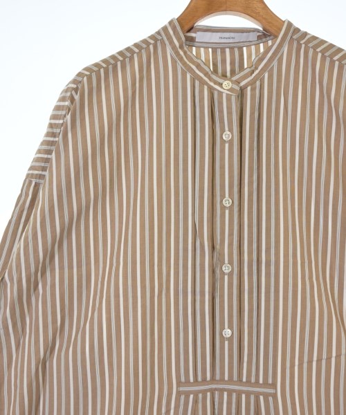 FRAMeWORK（フレームワーク）シャツワンピース 茶 サイズ:38(M位) レディース/2200649666010