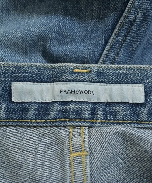 FRAMeWORK（フレームワーク）デニムパンツ 青 サイズ:40(M位) レディース/2200650119154