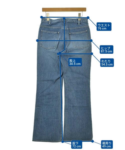 FRAMeWORK（フレームワーク）デニムパンツ 青 サイズ:40(M位) レディース/2200650119154