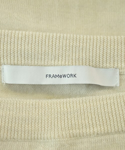 FRAMeWORK（フレームワーク）ニット・セーター 白 サイズ:F レディース/2200648043027
