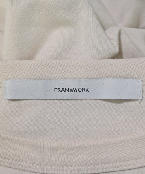 FRAMeWORK（フレームワーク）Tシャツ・カットソー ベージュ サイズ:F レディース/2200649788033