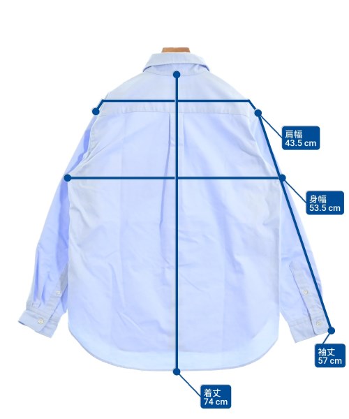 FRAMeWORK（フレームワーク）カジュアルシャツ 青 サイズ:-(M位) レディース/2200649788064