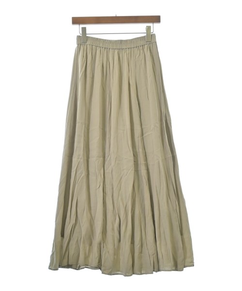 FRAMeWORK（フレームワーク）ロング・マキシ丈スカート ベージュ サイズ:36(S位) レディース/2200650051034