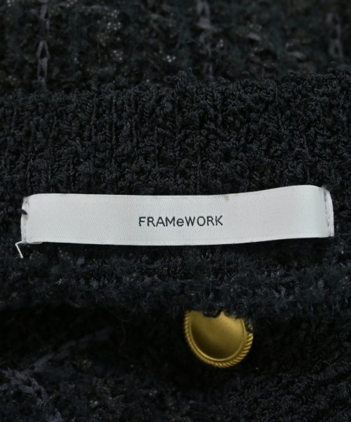 FRAMeWORK（フレームワーク）カーディガン 黒 サイズ:F レディース/2200652247015