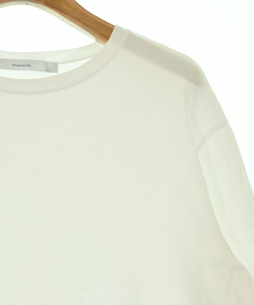 FRAMeWORK（フレームワーク）Tシャツ・カットソー 白 サイズ:F レディース/2200656468072