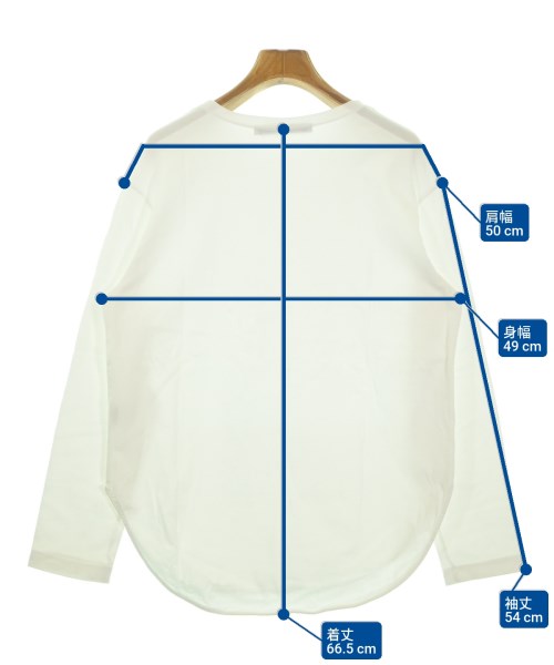 FRAMeWORK（フレームワーク）Tシャツ・カットソー 白 サイズ:F レディース/2200656468072