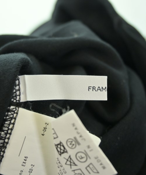 FRAMeWORK（フレームワーク）Tシャツ・カットソー 黒 サイズ:F レディース/2200656468089
