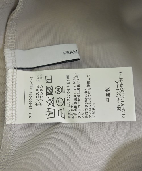 FRAMeWORK（フレームワーク）スラックス グレー サイズ:36(S位) レディース/2200651995177