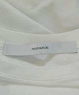 FRAMeWORK（フレームワーク）Tシャツ・カットソー 白 サイズ:F レディース/2200651605106
