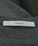 FRAMeWORK（フレームワーク）Tシャツ・カットソー グレー サイズ:F レディース/2200651605113