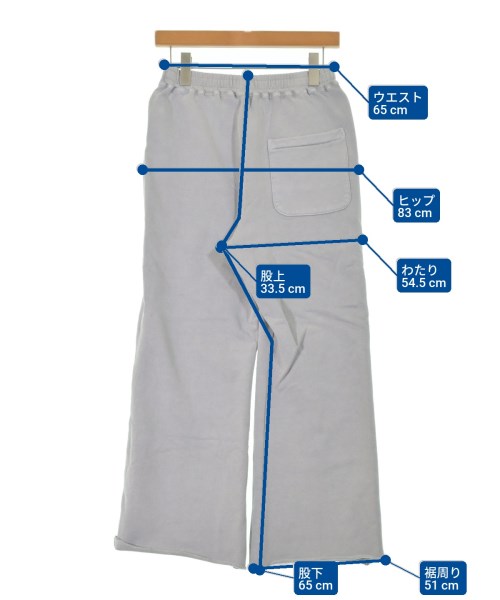 FRAMeWORK（フレームワーク）スウェットパンツ グレー サイズ:36(S位) レディース/2200650915015