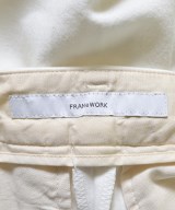 FRAMeWORK（フレームワーク）スラックス 白 サイズ:36(S位) レディース/2200652973099