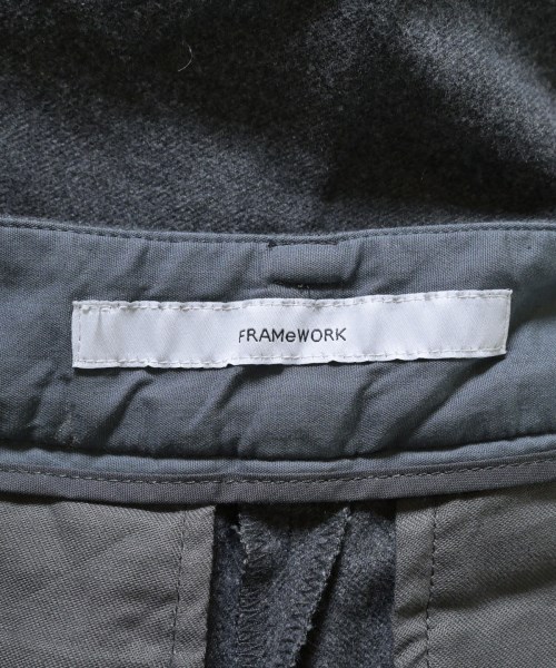 FRAMeWORK（フレームワーク）スラックス グレー サイズ:36(S位) レディース/2200652973105