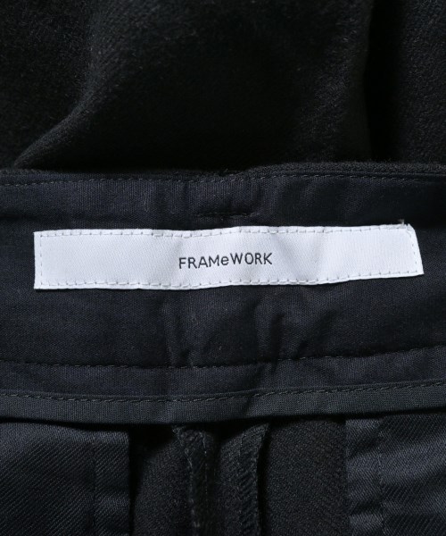 FRAMeWORK（フレームワーク）スラックス 黒 サイズ:36(S位) レディース/2200652973112