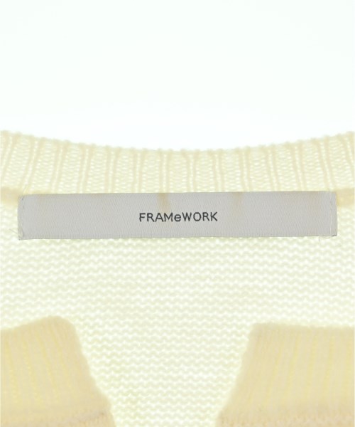 FRAMeWORK（フレームワーク）ニット・セーター 白 サイズ:F レディース/2200655000051