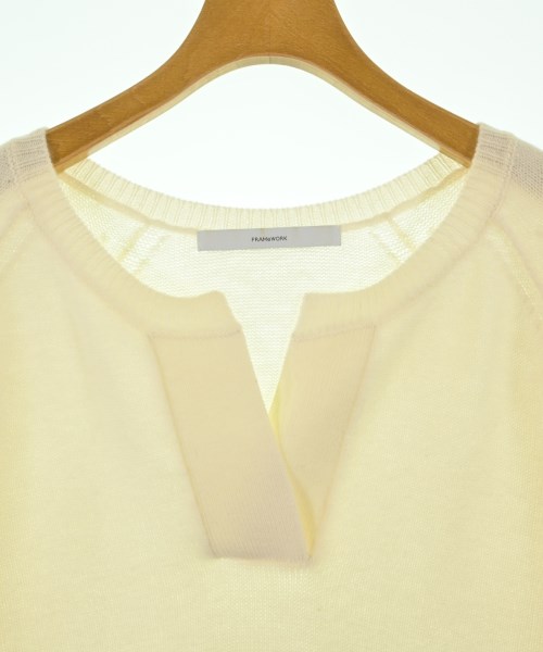 FRAMeWORK（フレームワーク）ニット・セーター 白 サイズ:F レディース/2200655000051