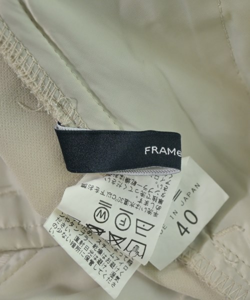 FRAMeWORK（フレームワーク）スラックス ベージュ サイズ:40(M位) レディース/2200655291091