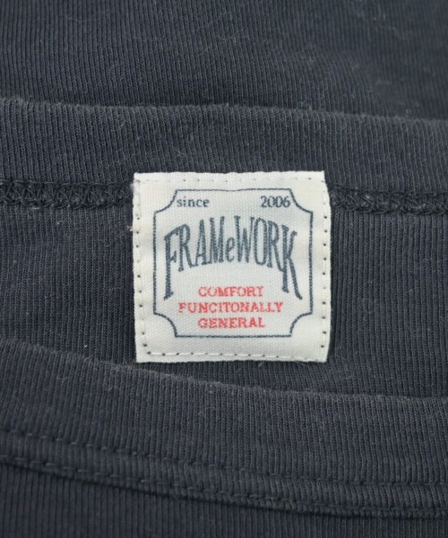 FRAMeWORK（フレームワーク）Tシャツ・カットソー グレー サイズ:F レディース/2200659030061